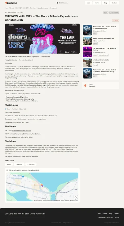 EventsHub – Event Discovery Platform