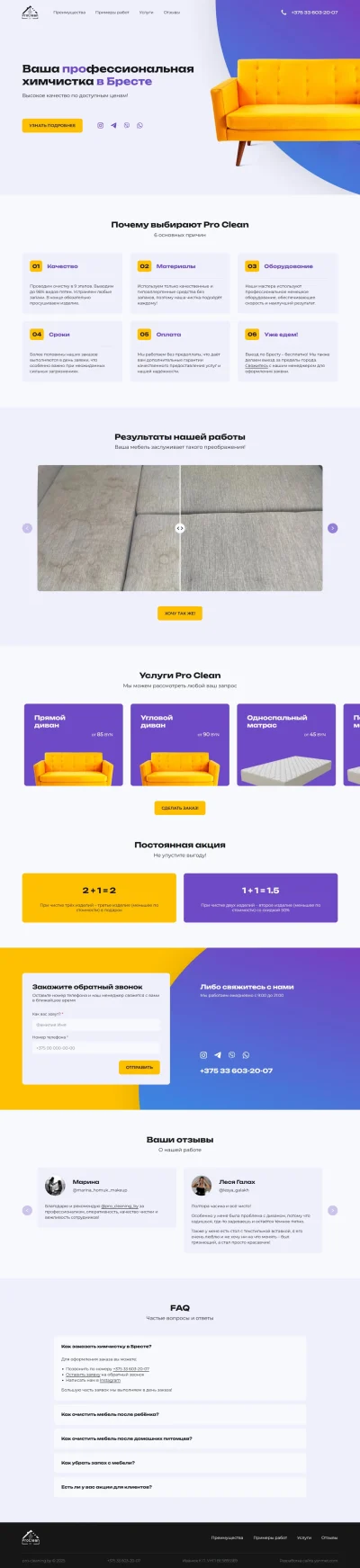 Professional Cleaning in Brest