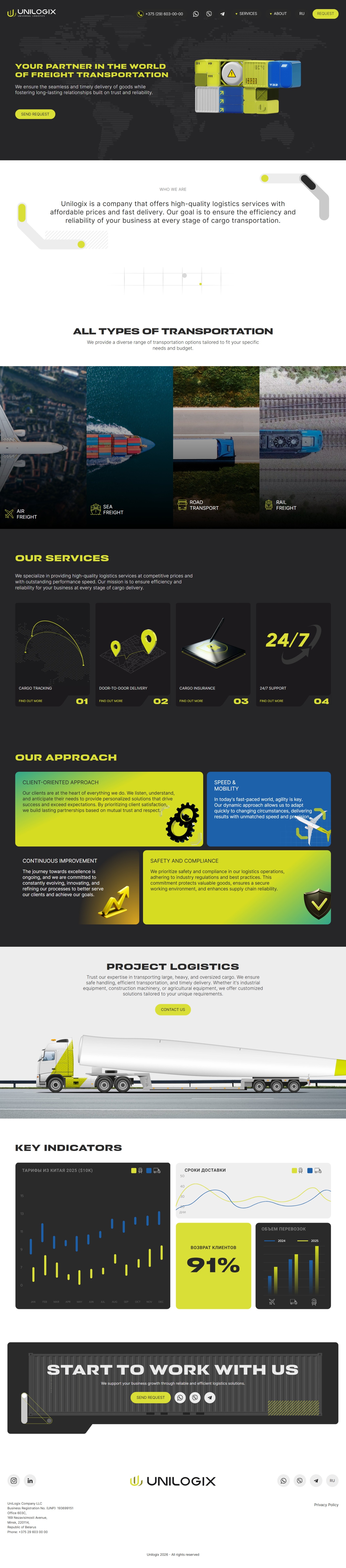 Unilogix – Freight Transportation